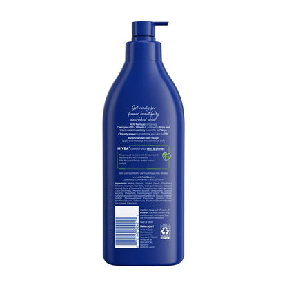 Nivea Moisturizing and Firming Body Lotion for dry skin, enriched with Coenzyme Q10 and Vitamin C, 500 ml