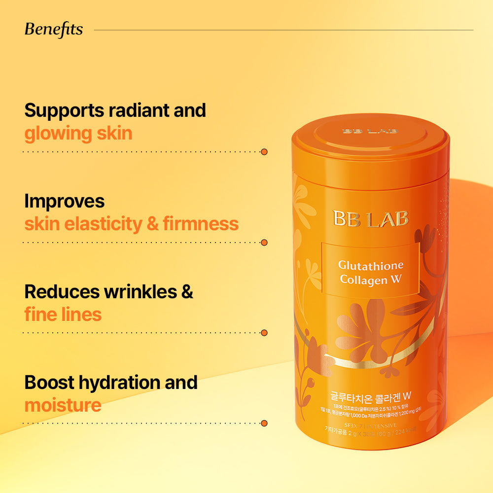 BB LAB Collagène Glutathion Intensif W|2 grammes, 30 sticks
