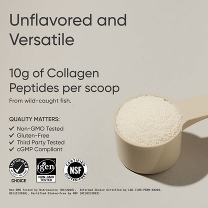Sports Research, Peptides de collagène marin, Non aromatisé, 340 g