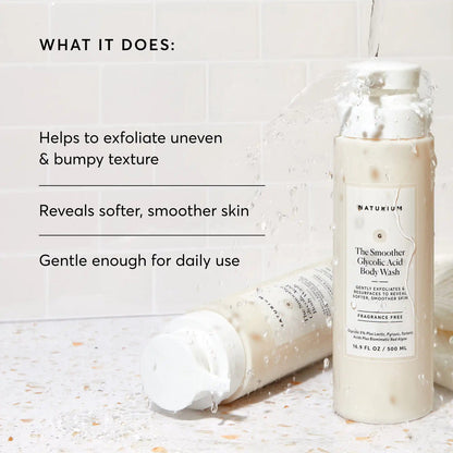 Naturium The Smoother Glycolic Acid Exfoliating Body Wash