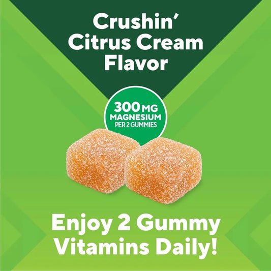 Vitafusion Magnésium citrate extra forte gummies, 300mg, 60 unités