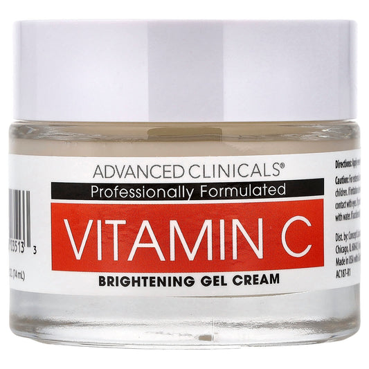 Advanced Clinicals Illuminating Gel-Cream, Vitamin C, 74 ml