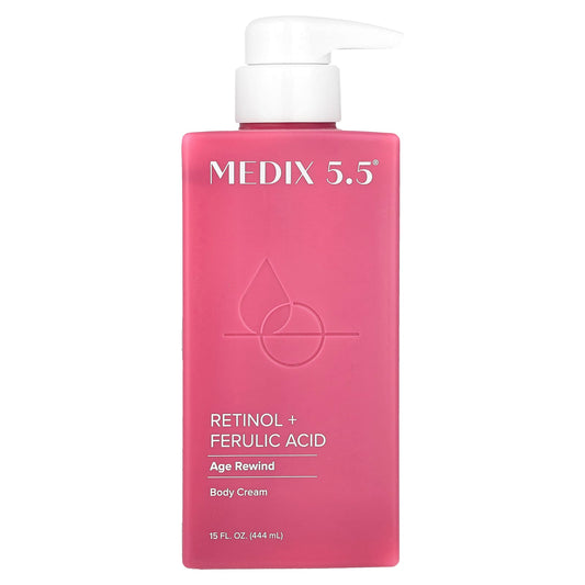 Medix 5.5, Retinol + Ferulic Acid Body Cream, 444 ml (15 fl oz)