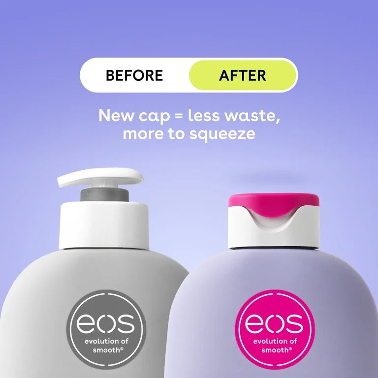 Eos Shea Better, Lotion hydratante 24h pour le corps, Vanille et cachemire, 473 ml