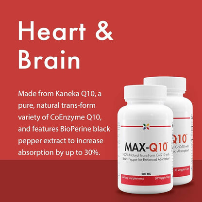 MAX-Q10™ Formule CoQ10, 30 capsules