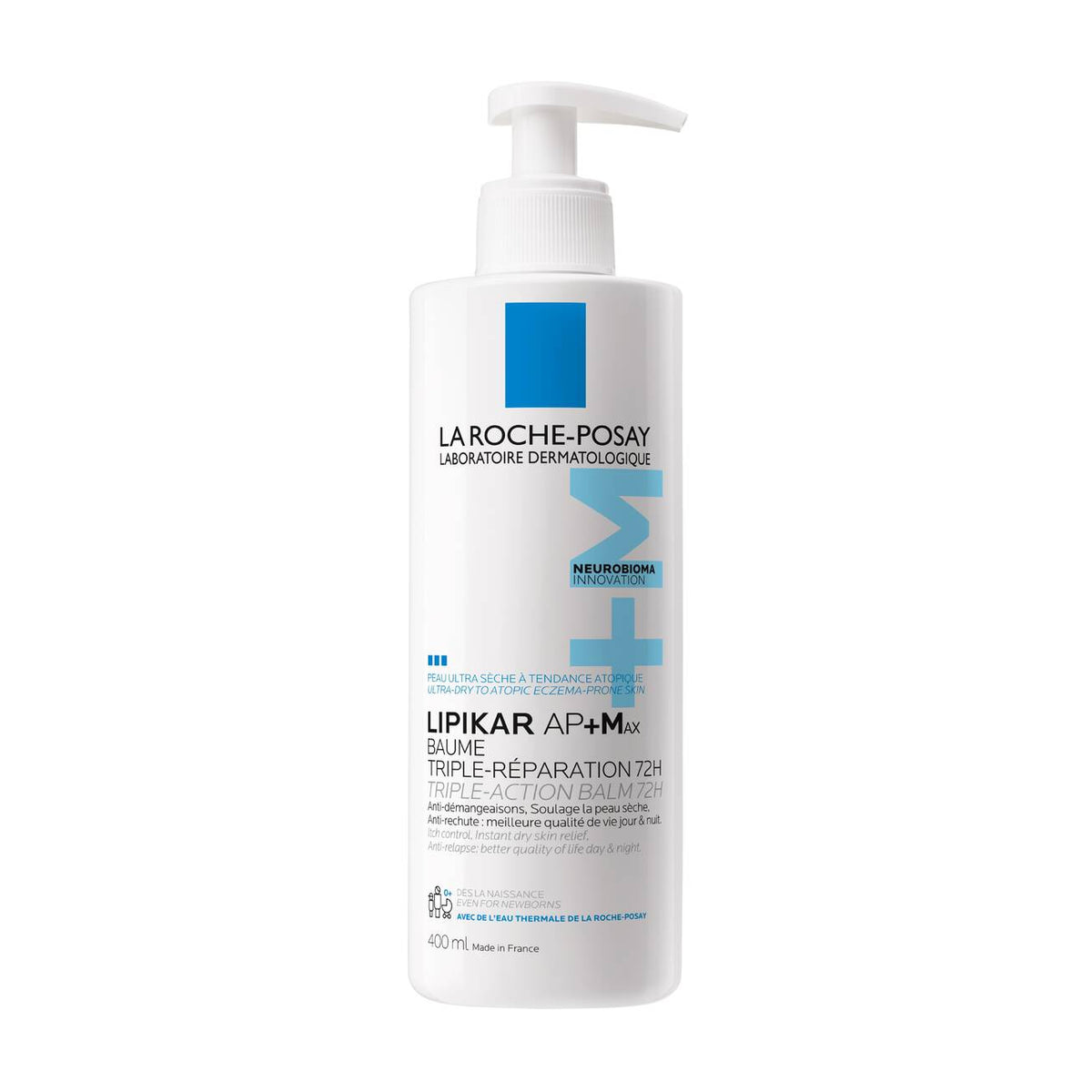 La Roche-Posay Lipikar Baume AP+MAX Relipidant triple action, 400ml