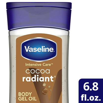 Vaseline Cocoa Radiant Intensive Care Body Gel Oil for glowing skin