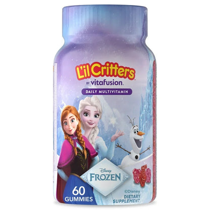 L'il Critters Kids' Multi-Vitamin Gummies, Assorted Berry Flavors, For Ages 2+, 60 Gummies