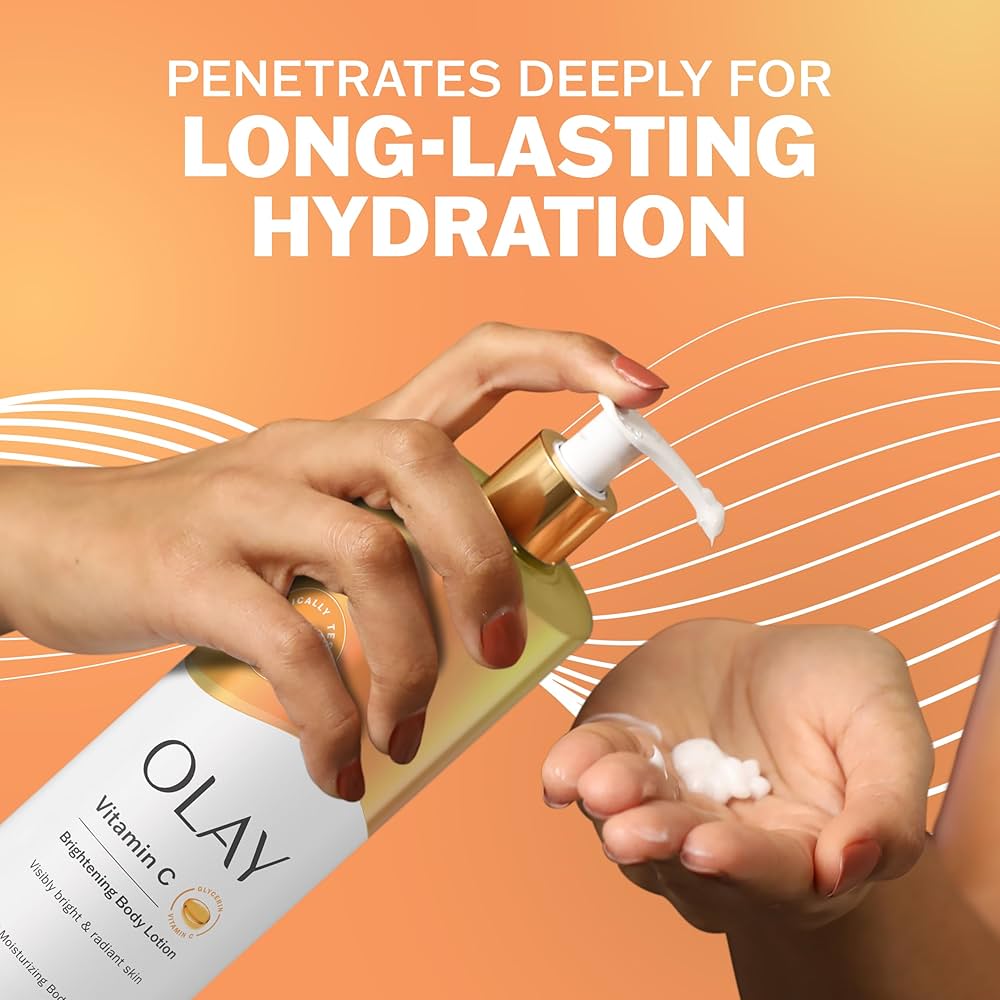 Olay Revitalizing & Hydrating Vitamin C Body Lotion, 502ml