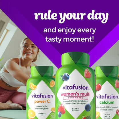 Vitafusion Women's Multi sugar free | Sugar Free Multivitamin for Women, 90 Gummies