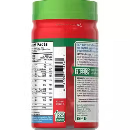 Nature's Truth, Just 4 Kids Multivitamin Gummies + Probiotics, 28 Gummies