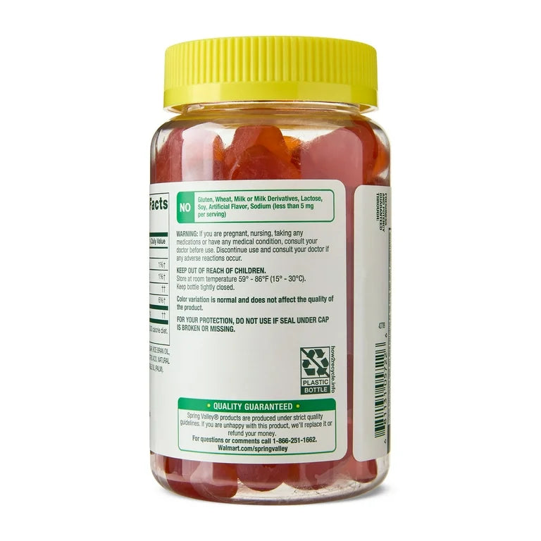 Spring Valley CoQ10 gummies, 200 mg, boîte de 60 gummies