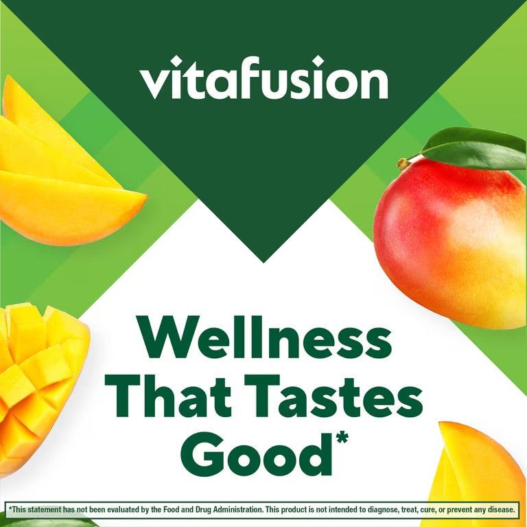 Vitafusion Power Plus Vitamine D3 + K2 gummies, 60 unités
