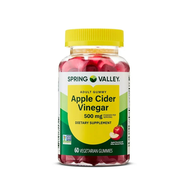 Spring Valley Apple Cider Vinegar Gummies, 60 gummies