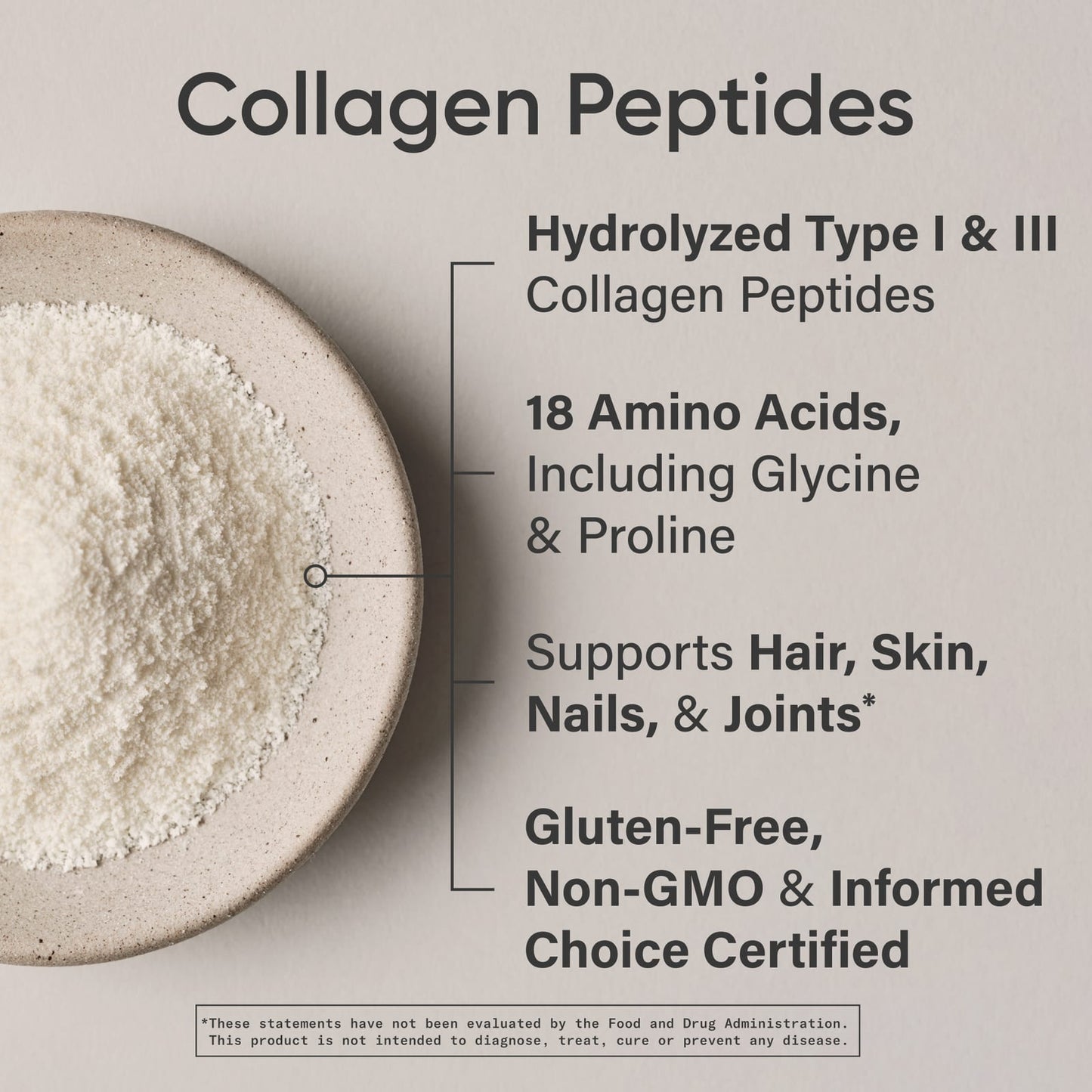 Sports Research, Peptides de collagène en poudre, 454 g