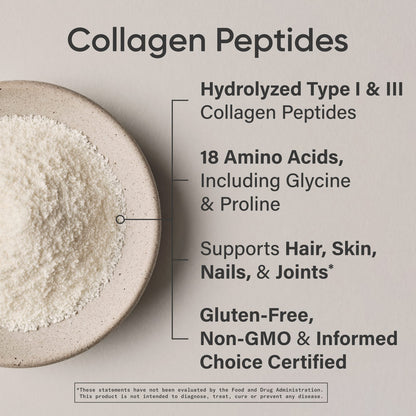Sports Research, Peptides de collagène en poudre, 454 g