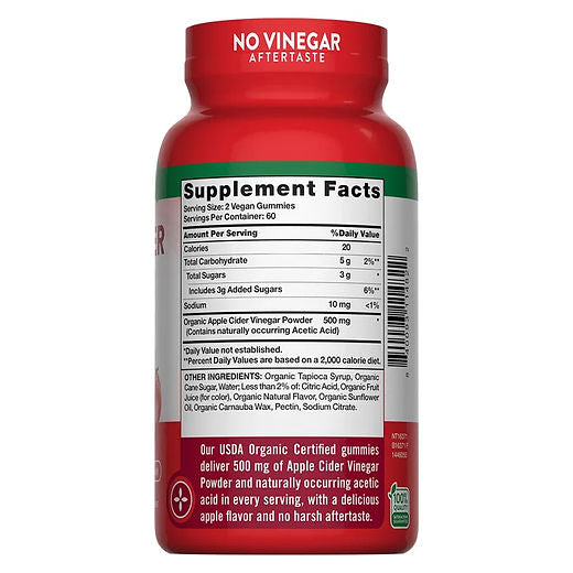 Nature’s Truth Vinaigre de cidre gummies, 120 gummies