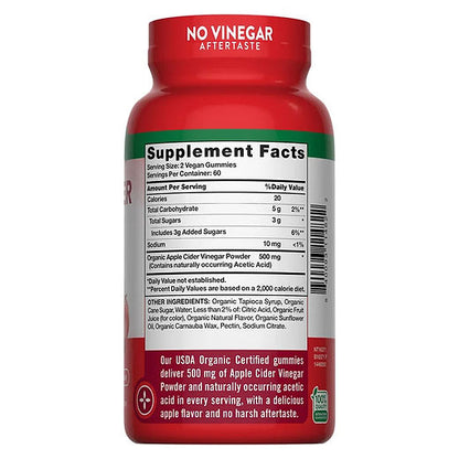 Nature’s Truth Vinaigre de cidre gummies, 120 gummies
