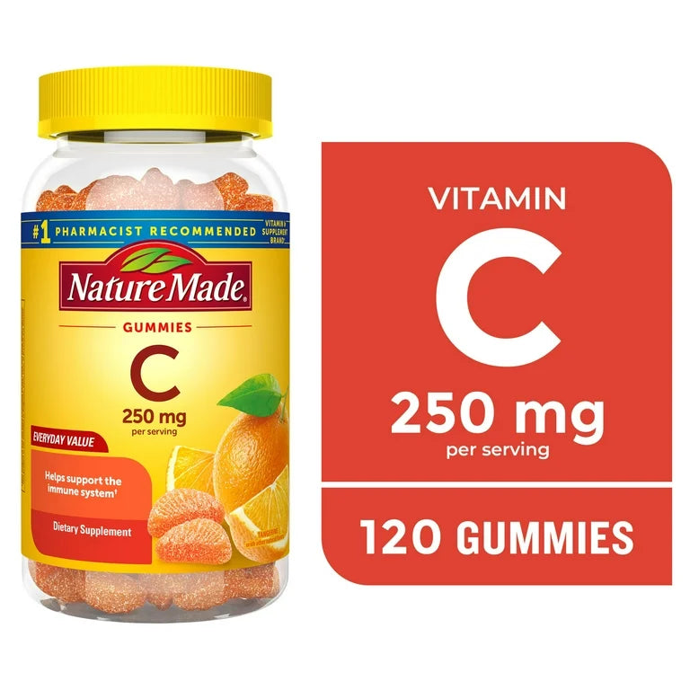 Nature Made Gummies à la vitamine C 250 mg, 120 gummies