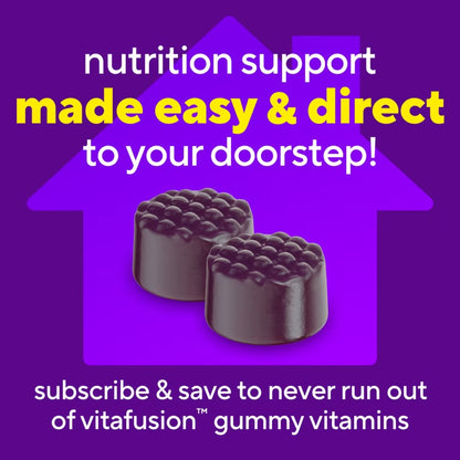 Vitafusion Mélatonine et magnésium gummies, saveur Twilight Berry Thrill, 90 unités
