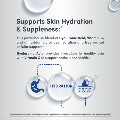 NeoCell Hyaluronic Acid 100 mg with Vitamin C, Liquid, Blueberry Flavor, 473 ml