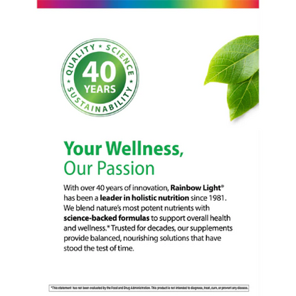 Rainbow Light Probiotiques gummies, Probiolicious saveur baies, 50 gummies