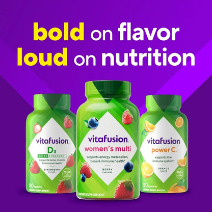 Vitafusion Women's Multi | Multivitamin Gummies for Women, Berry Flavor, 70 Gummies