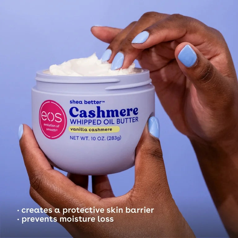 Eos Cachemire vanille
Beurre fouetté à l'huile, 283 grammes