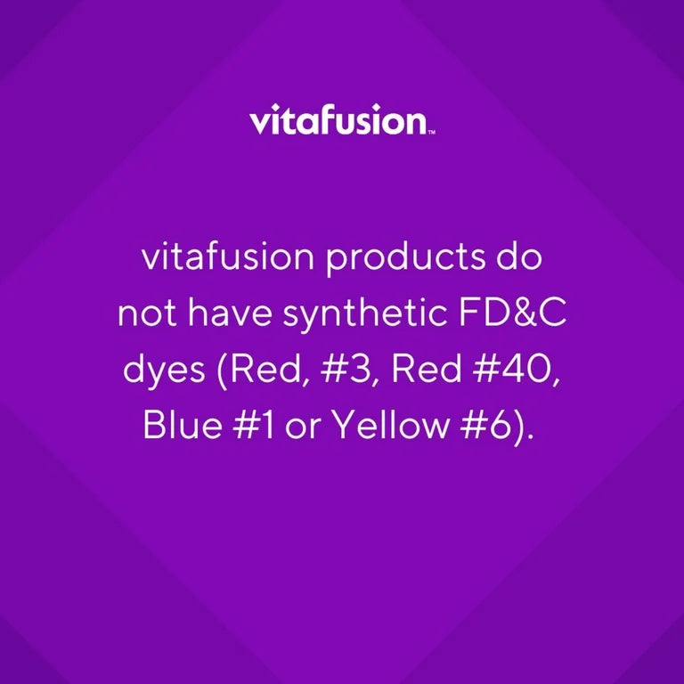 Vitafusion Extra Strength Biotin Gummies, 5000 mcg, Blueberry Flavor, 100 Gummies
