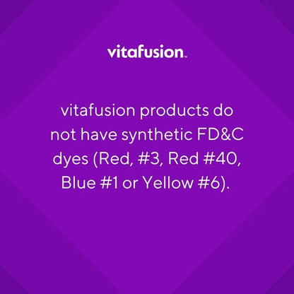 Vitafusion Extra Strength Biotin Gummies, 5000 mcg, Blueberry Flavor, 100 Gummies