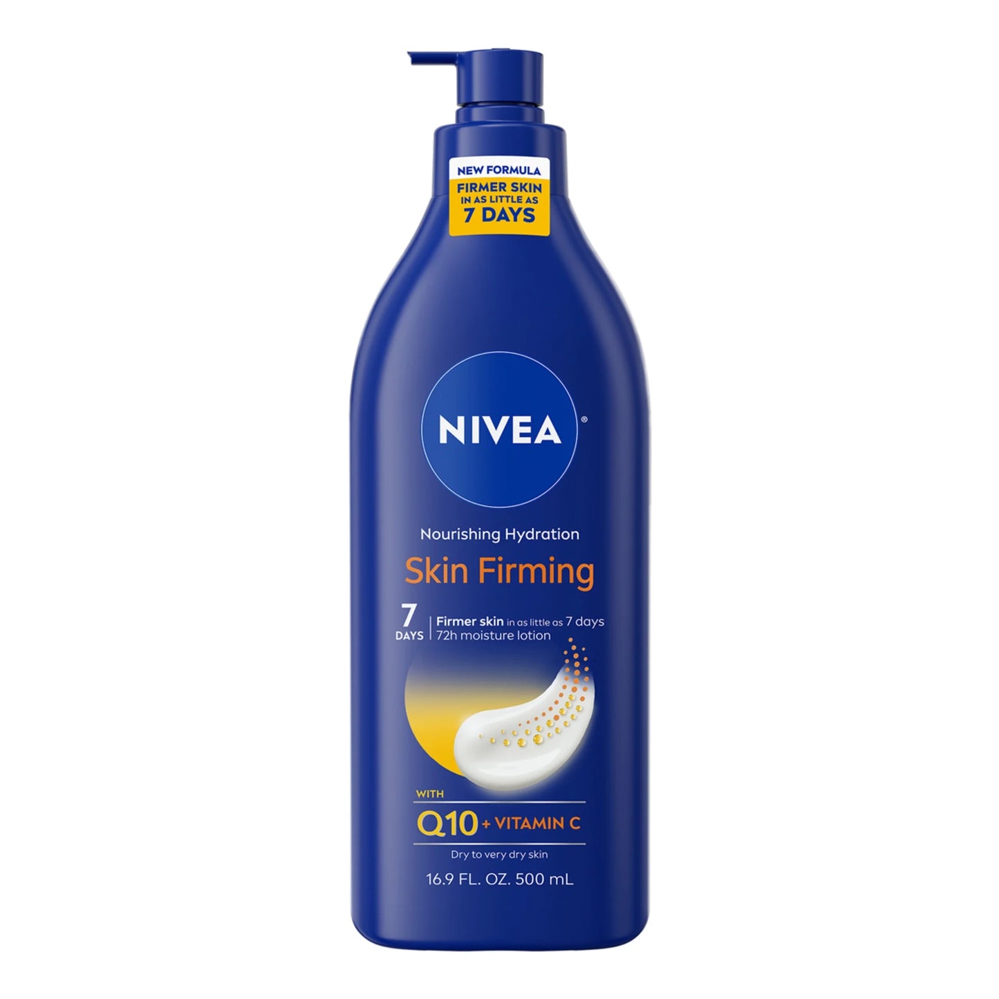 Nivea Moisturizing and Firming Body Lotion for dry skin, enriched with Coenzyme Q10 and Vitamin C, 500 ml