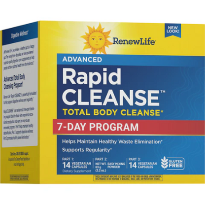 Renew Life Rapid Total Body Detox, Complete Body Detox