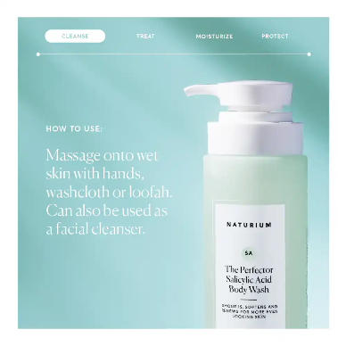 Naturium The Perfector Salicylic Acid Body Wash