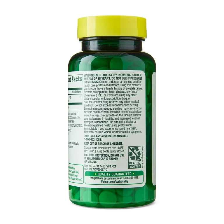 Spring Valley Dhea 50mg, 50 tablets