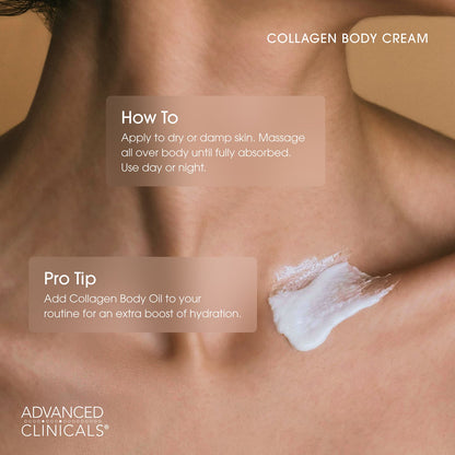Advanced Clinicals Collagen, Skin Rescue Cream, 454g