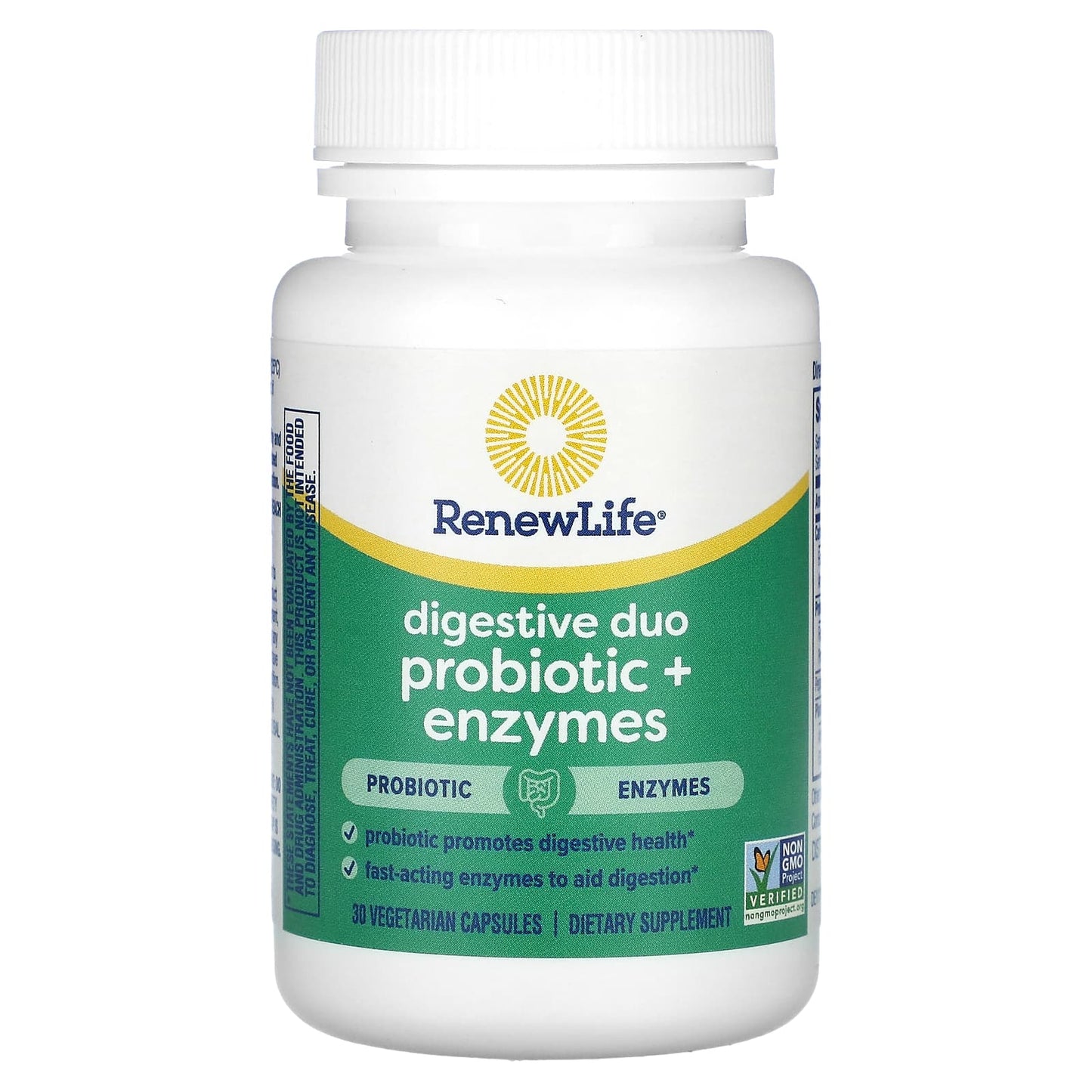 Renew Life Digestive Duo Ultimate Flora + Enzymes
30 gélules