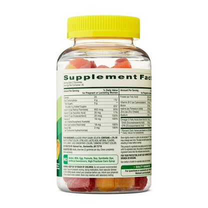 Spring Valley vitamines prénatales avec DHA et acide folique, 90 gummies
