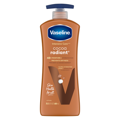 Vaseline Cocoa Radiant intensive care | 48h hydratation intense