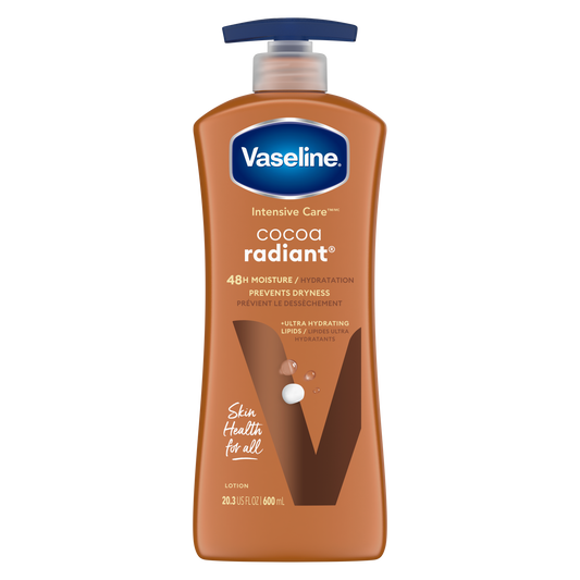 Vaseline Cocoa Radiant intensive care | 48h intense hydration