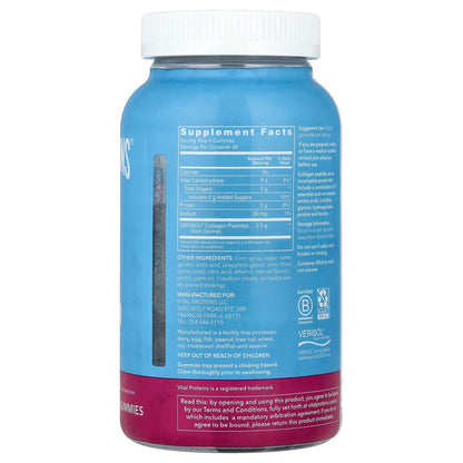 Vital Proteins Collagène Gummies, Raspberry, 120 Gummies