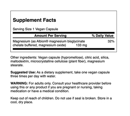 Swanson Albion®, Magnesium Glycinate, 133 mg, 90 capsules