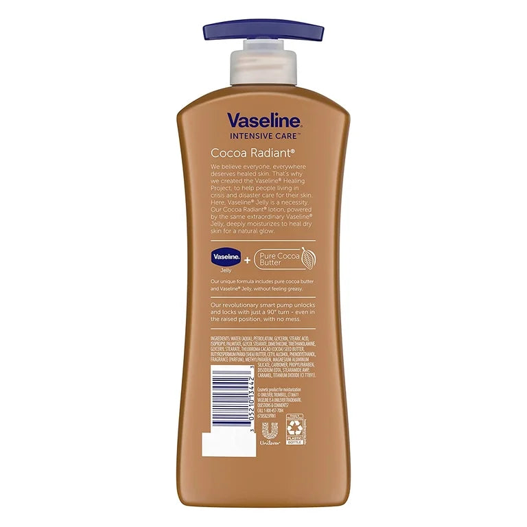 Vaseline Cocoa Radiant intensive care | 48h hydratation intense