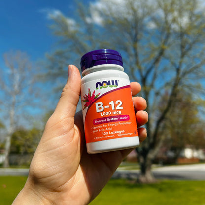 Now Foods Vitamine B12, 100 pastilles