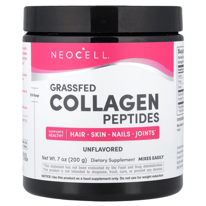 Neocell Peptides de collagène de bœuf en poudre, sans saveur, 200 grammes