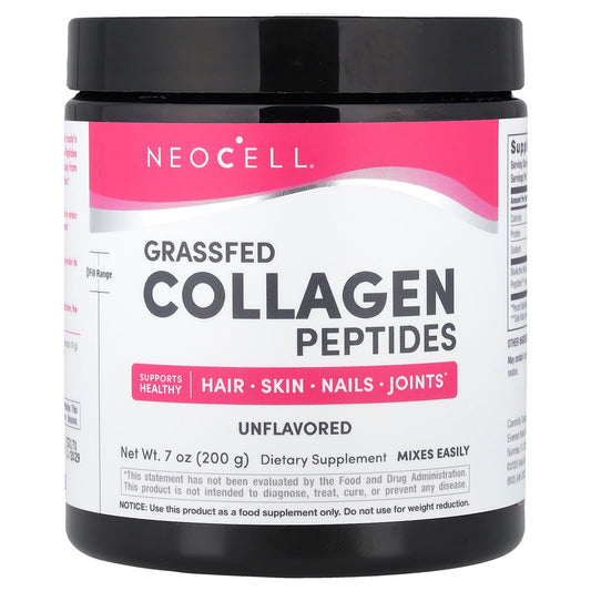 NeoCell Bovine Collagen Peptides Powder, Unflavored, 200 Grams