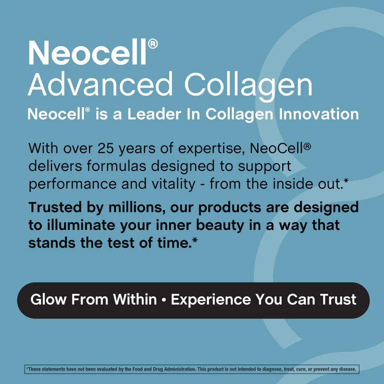 NeoCell Creatine + Multi Collagen | 10 types of collagen | 5g Creatine, 3g Collagen & 1g L-Taurine | 285 grams