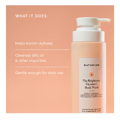 Naturium The Brightener Vitamin C Brightening Body Wash