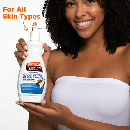 Palmers Cocoa Butter Formula® with Vitamin E, Daily Skin Therapy to Repair and Soften Skin, 400ml