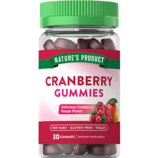 Nature’s Truth, Cranberry gummies, goût mangue et canneberge, 30 gummies