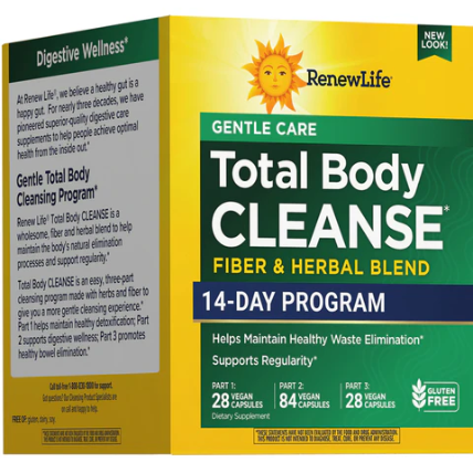 Renew LifeKit de Soin Délicat pour Detox Totale du Corps,
Programme de 14 jours